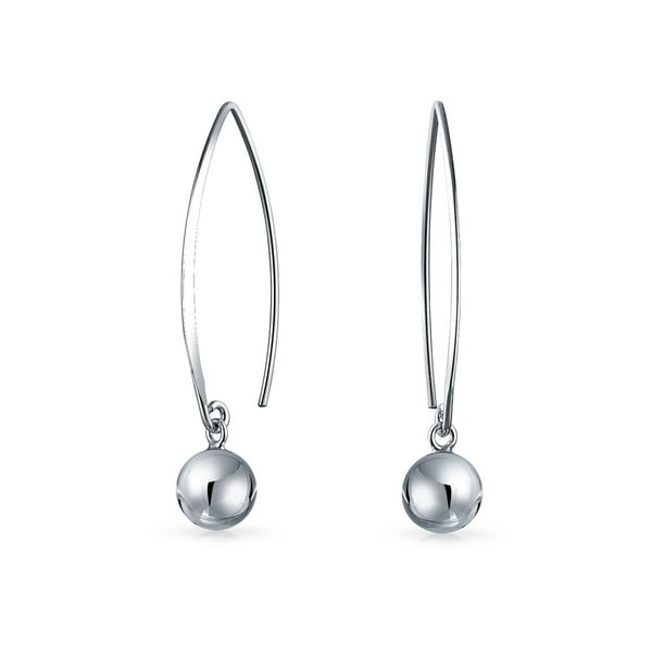 LONG WIRE OPEN LEAF ELEMENT EARRINGS Threader Earring LONG WIRE OPEN LEAF ELEMENT EARRINGS Threader Earring